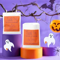 Halloween Birthday Trick Or Treat Thank You Party Favor Bag