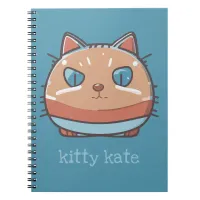 Kitty Cat Faced Notebook