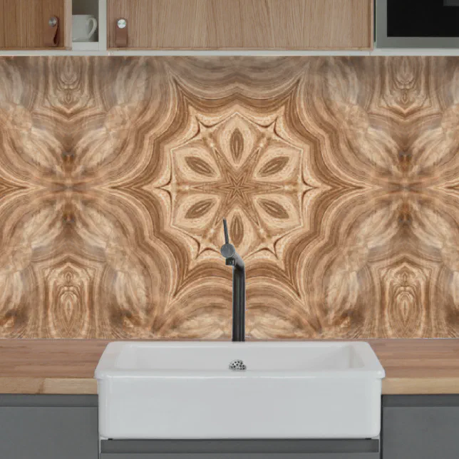 Wood carving rosette Wallpaper Wallpaper