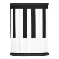 Piano Keyboard Black White Keys Musical Instrument Lamp Shade