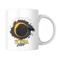 Total Solar Eclipse 2024 Your City State  Coffee Mug