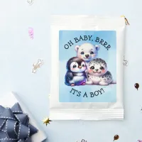 It's a Boy | Polar Arctic Winter Baby Shower Hot Chocolate Drink Mix