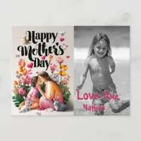 *~* Loving Whimsical Mother's Day Photo AP72 Holiday Postcard