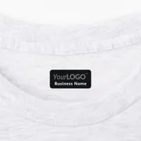  Business Logo Custom Brand Name Iron on Clothing Labels