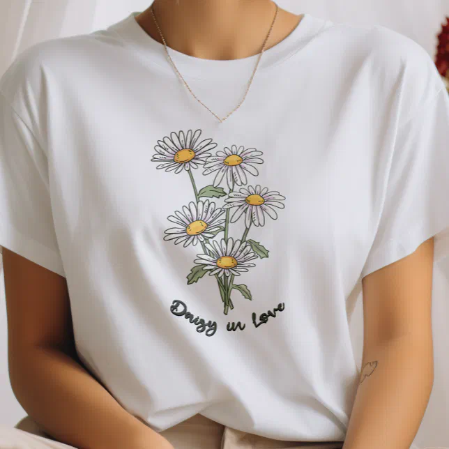 Daisy In Love Wildflower T-Shirt