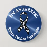 EDS Awareness Ribbon  Button