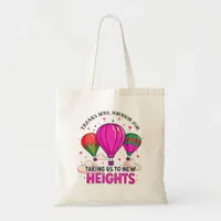 Colorful Hot Air Balloon - Teacher Appreciation Tote Bag