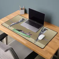 Desk Mat - Cats at Play