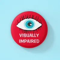 Visual impairment aid for visually impaired button