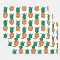 Pinapples Wrapping Paper Sheets