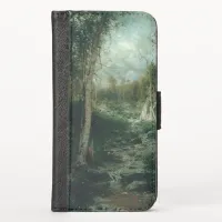 An Old Clearing (1881) - iPhone X Wallet Case