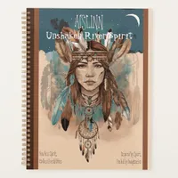 Boho Chic Native Spirit -Feathers, Dreamcatchers Planner