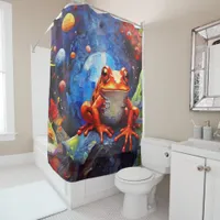 Costa Rican Poison Dart Frog Shower Curtains