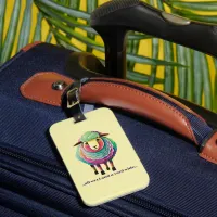 All Wool and a Yard Wide Luggage Tag