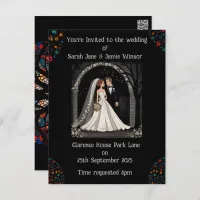 Wedding Personalized Invite Cartoon Image