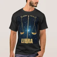 Libra astrology Zodiak sign T-Shirt