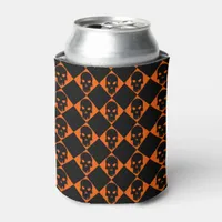 Halloween Black Skull Drink Cooler