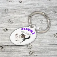 Personalized Pet Name with Image |  Pet ID Tag