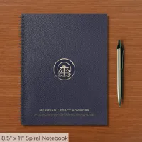 Branded Notebook with Classic Logo