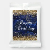 Gold Glitter Lapis Lazuli Happy Birthday Margarita Drink Mix