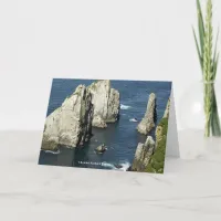 Chowiet Seabird Colonies Alaska General Friendship Thank You Card