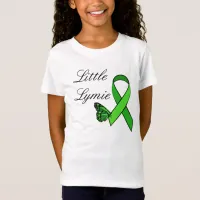 Little Lymie Lyme Disease Awareness Ribbon T-Shirt