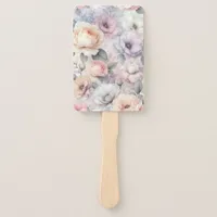 Elegant Rose Blossoms Hand Fan