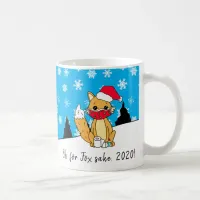 Oh for Fox Sake, 2020, Funny Christmas Coffee Mug
