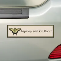 Southwestern Yellow Swallowtail Butterfly   Bumper Sticker