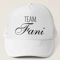 Team Fani, Convict Trump Trucker Hat