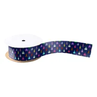 Horse Rider Jockey Silks Patterned Satin Ribbon