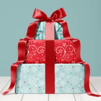 Winter Wonderland Holiday Christmas Wrapping Paper Sheets