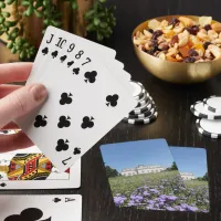 Schloss Benrath - View from the Park Poker Cards