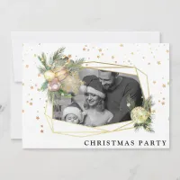 *~* AP20 Family Corporate Christmas Party Photo Invitation