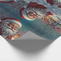 Cute Colorful Festive Christmas holiday wrapping  Wrapping Paper