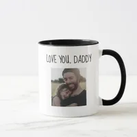 Love You, Daddy, Father's Day Photo  Mug