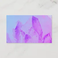 *~* Healing Energy Massage Yoga Reiki Crystal Business Card