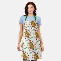 Funny Spaghetti Christmas Tree Delizioso Natale! Apron