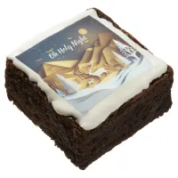 Oh Holy Night Winter Scene Brownie