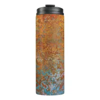 Rusty, Verdigris, Grunge Steampunk  Thermal Tumbler