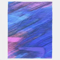 Abstract Fleece Blanket