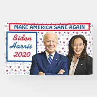 Make America Sane Again Biden and Harris 2020 Banner