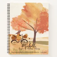 Keeper of Autumn Dreams, Romantic Poetic Fall Notebook