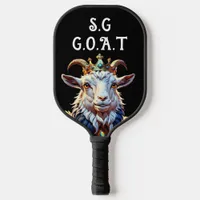 GOAT greatest of all time champion player pickle  Pickleball Paddle