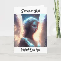 Sending an Angel to Watch Over You Card