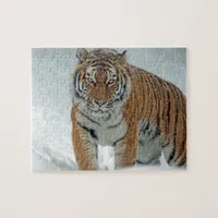 Tiger in the Snow Jigsaw Puzzle