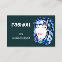 Fashion Female Urban and Trendy Design Appointment Card