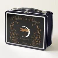 I Believe in Magic! Personalized Metal Lunch Box