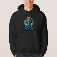 Escape Your World | Pixel Art Alien Hoodie