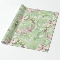 Cute Easter Birds Wrapping Paper